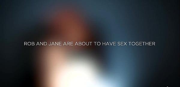  Interracial sex with hot teen Jane Wilde who enjoys a big black cock inside